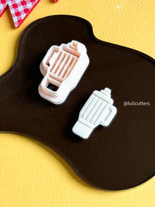 Pencil Tumbler Clay Cutter: Polymer Clay Mold for Earrings & Charms