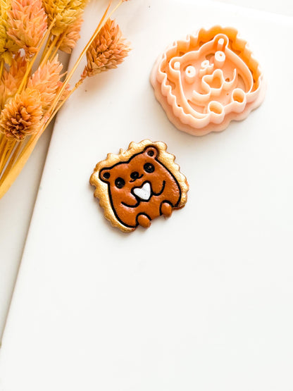 Hedgehog Clay Cutter Set: Kawaii Jewelry, Charm & Craft Designs