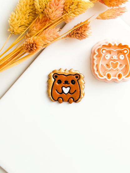 Hedgehog Clay Cutter Set: Kawaii Jewelry, Charm & Craft Designs