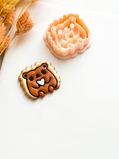 Hedgehog Clay Cutter Set: Kawaii Jewelry, Charm & Craft Designs