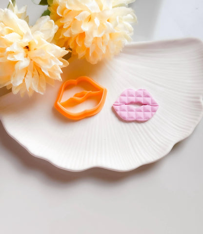 Lips Polymer Clay Cutter Kiss Shape Earring Making Tool