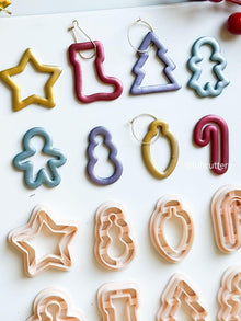 Christmas Clay Cutters: Polymer Clay Jewelry Tools