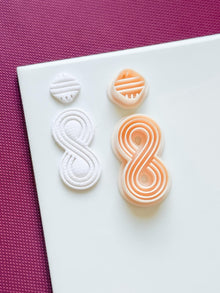 Infinity Dangle Earring Polymer Clay Cutter Set Jewelry Making Tools