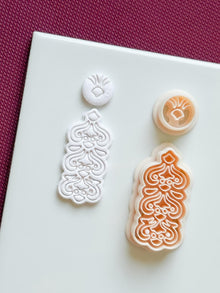 Floral Dangle Earring Polymer Clay Cutter Set Jewelry Making Tools