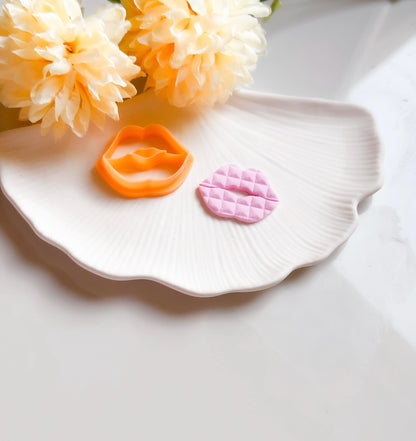 Lips Polymer Clay Cutter Kiss Shape Earring Making Tool