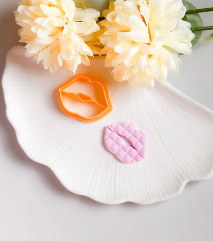 Lips Polymer Clay Cutter Kiss Shape Earring Making Tool