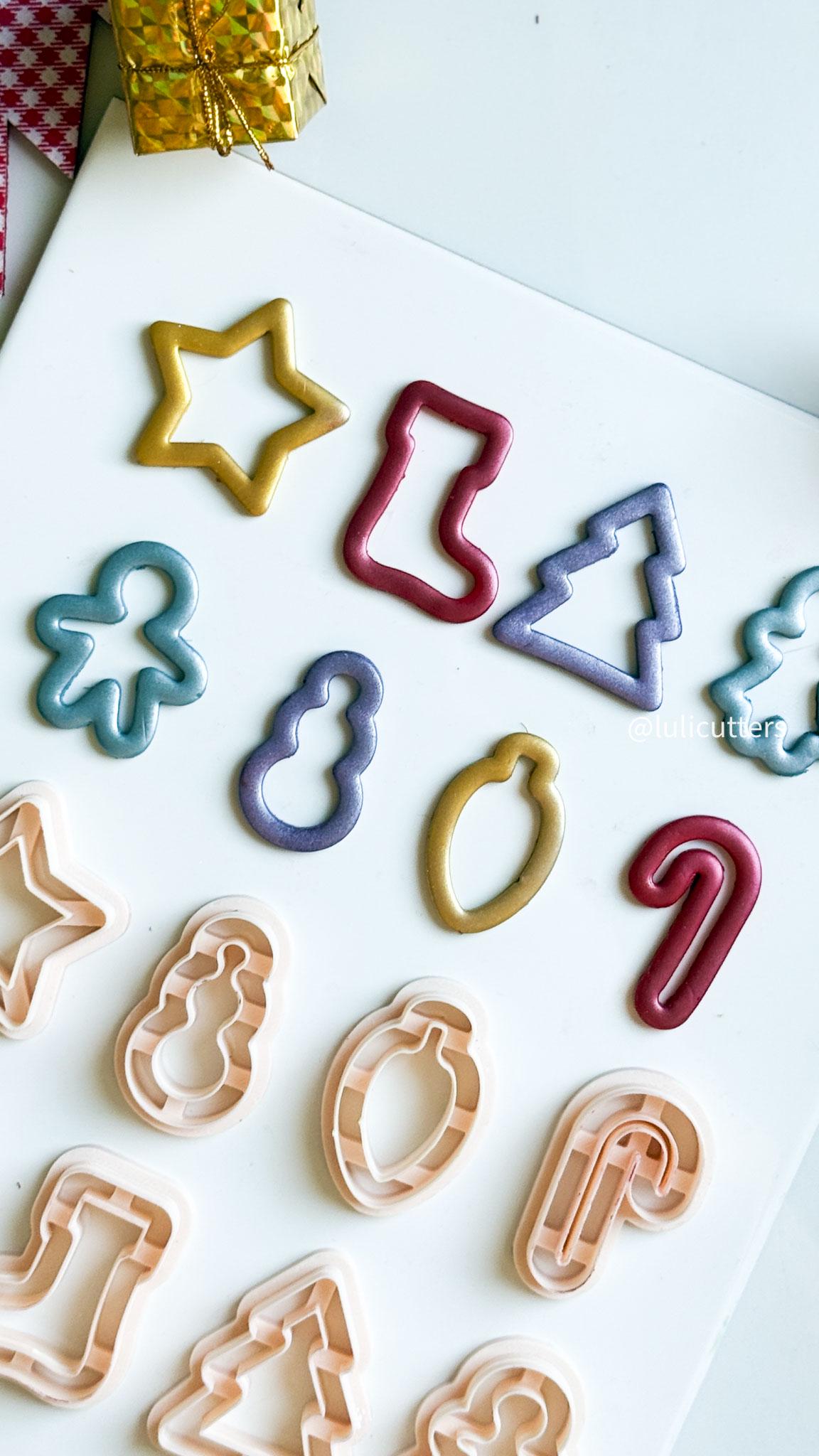 Christmas Clay Cutters: Polymer Clay Jewelry Tools
