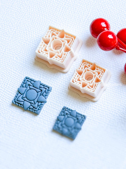 Geometric Star Polymer Clay Cutter Festive Jewelry Making Tool