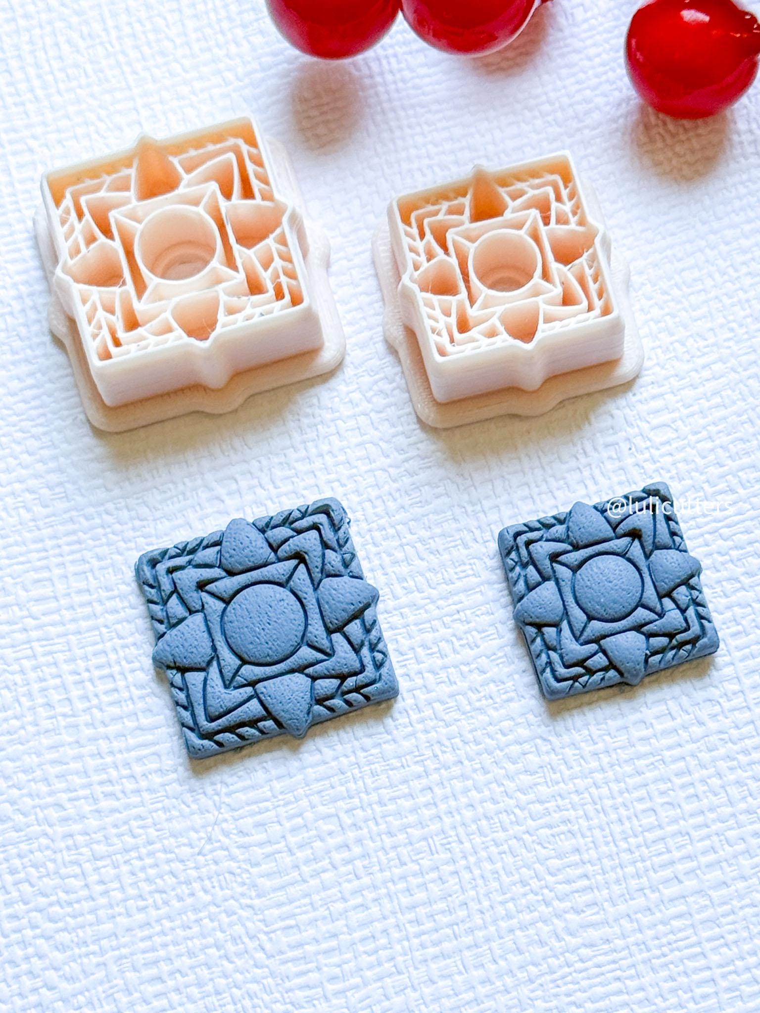 Geometric Star Polymer Clay Cutter Festive Jewelry Making Tool