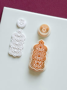 Floral Dangle Earring Polymer Clay Cutter Set Jewelry Making Tools