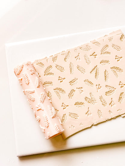 Polymer Clay Emboss Roller Winter Branches Texture