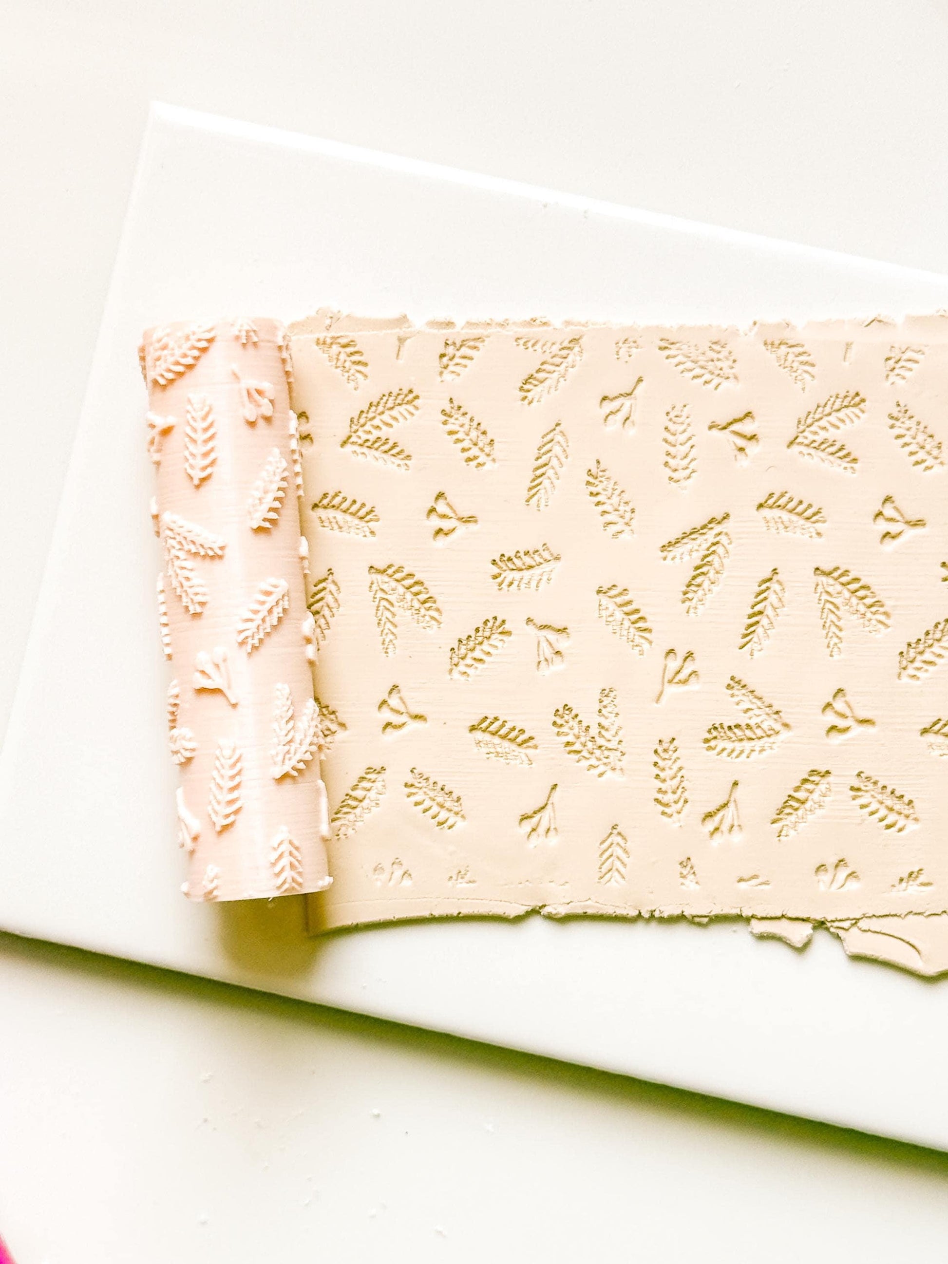 Polymer Clay Emboss Roller Winter Branches Texture