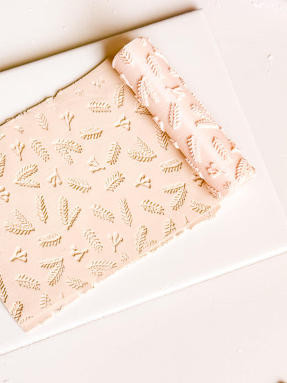 Polymer Clay Emboss Roller Winter Branches Texture