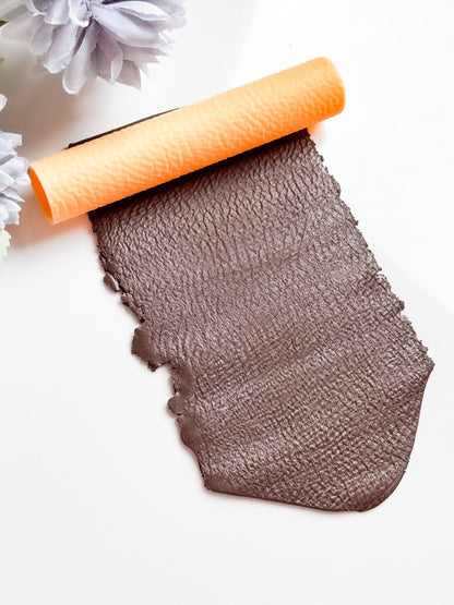 Leather Texture Roller: Polymer Clay Embossing Tool