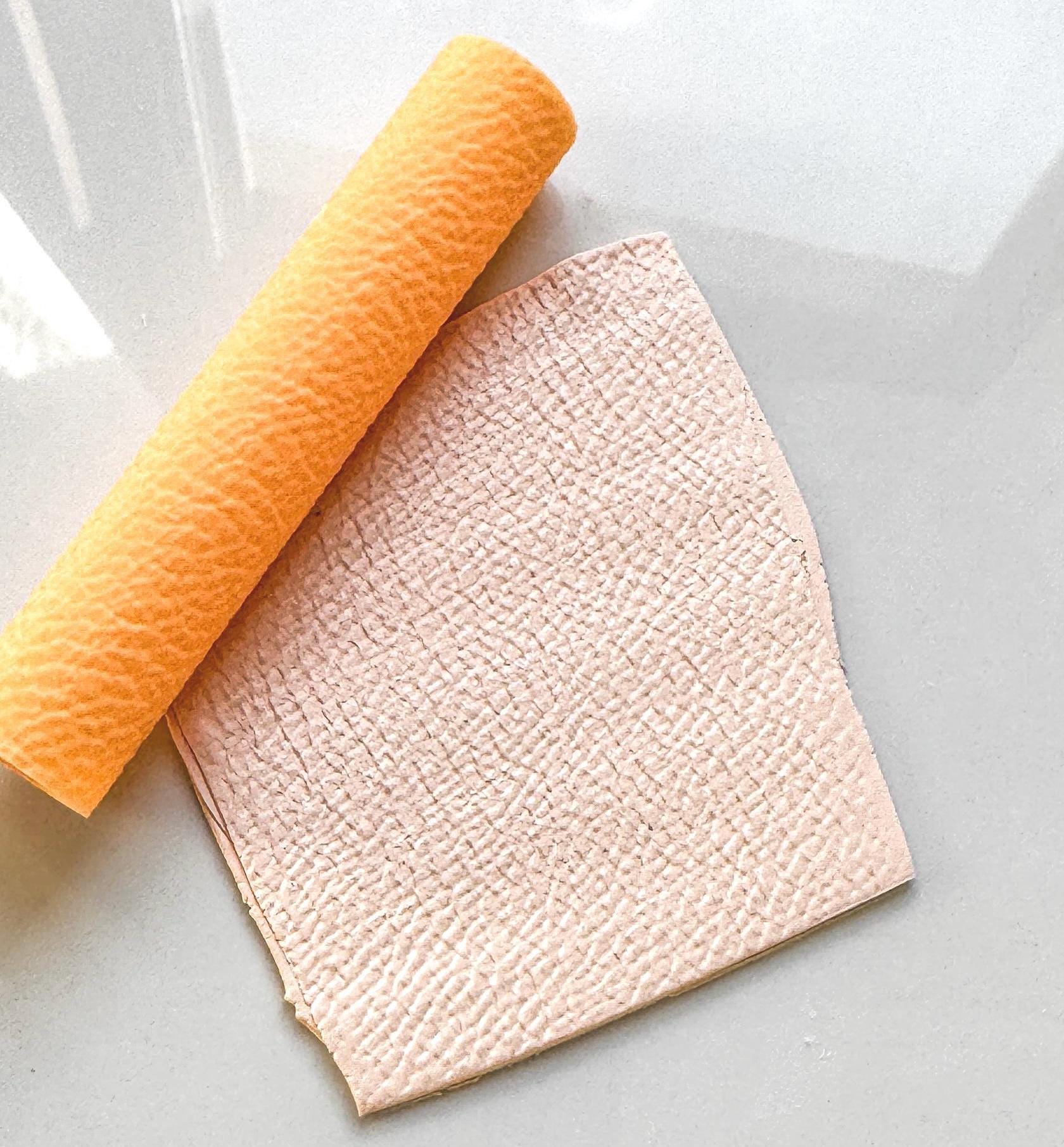 Leather Texture Roller: Polymer Clay Embossing Tool