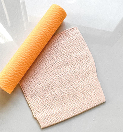 Leather Texture Roller: Polymer Clay Embossing Tool