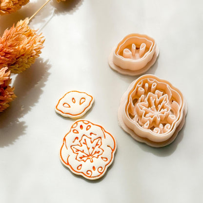 Maple Leaf Earring Cutter Set: Polymer Clay Autumn Jewelry Tools