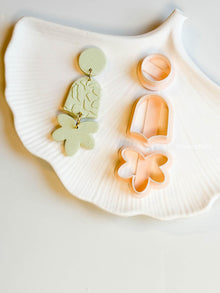 Playful Petal Earring Cutter Set Includes 3 Shapes - for Polymer Clay Jewelry