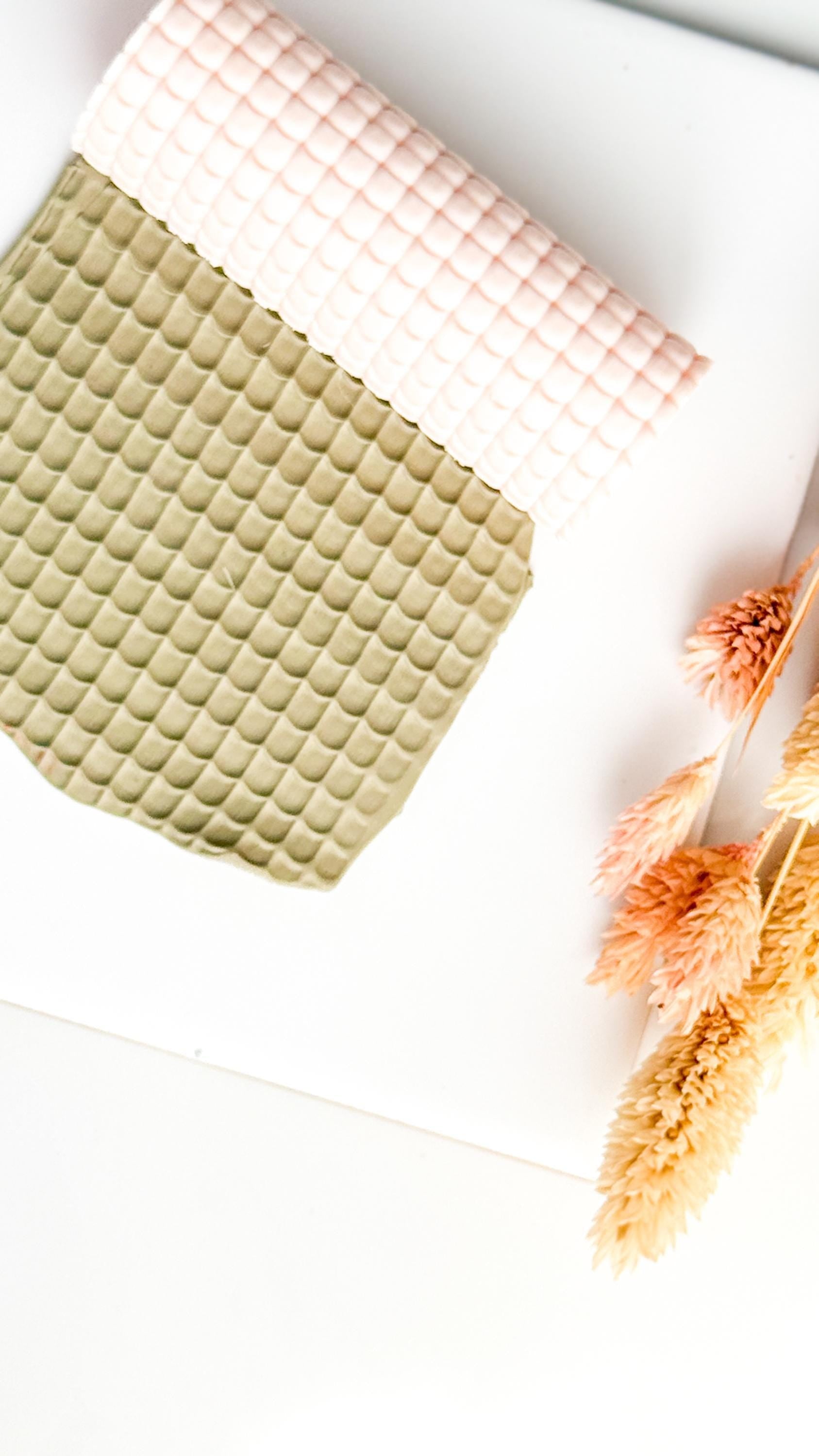 Circle Pattern Texture Roller, Polymer Clay Embossing Tool