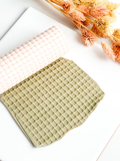 Circle Pattern Texture Roller, Polymer Clay Embossing Tool