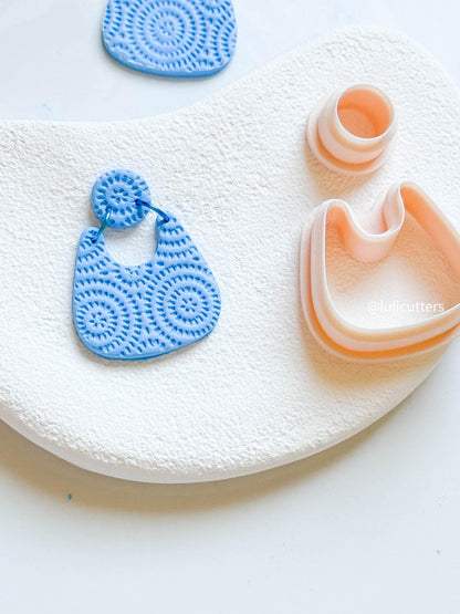 Geometric Mandala Texture Roller: Polymer Clay Imprints