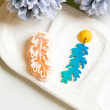 Sea Algae Polymer Clay Cutter Ocean-Inspired Organic Earring Cutter