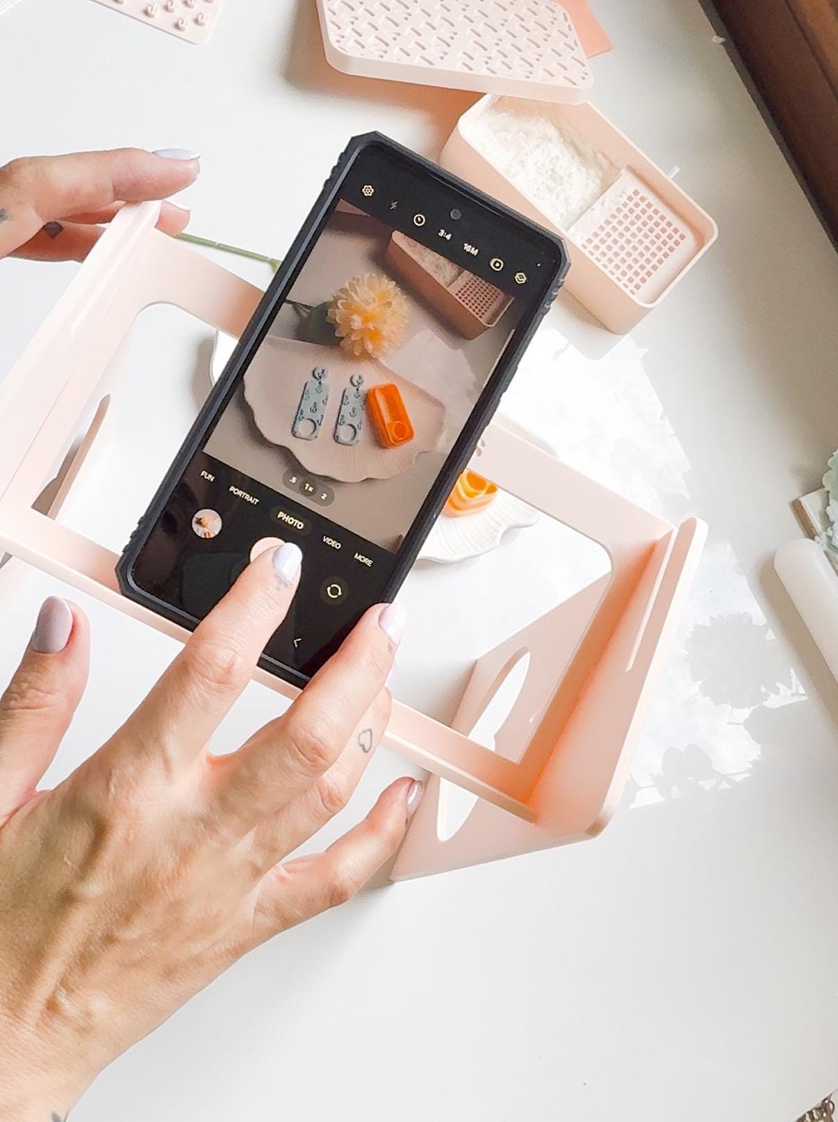 Adjustable Phone Stand: Maker's Filming Tripod Alternative