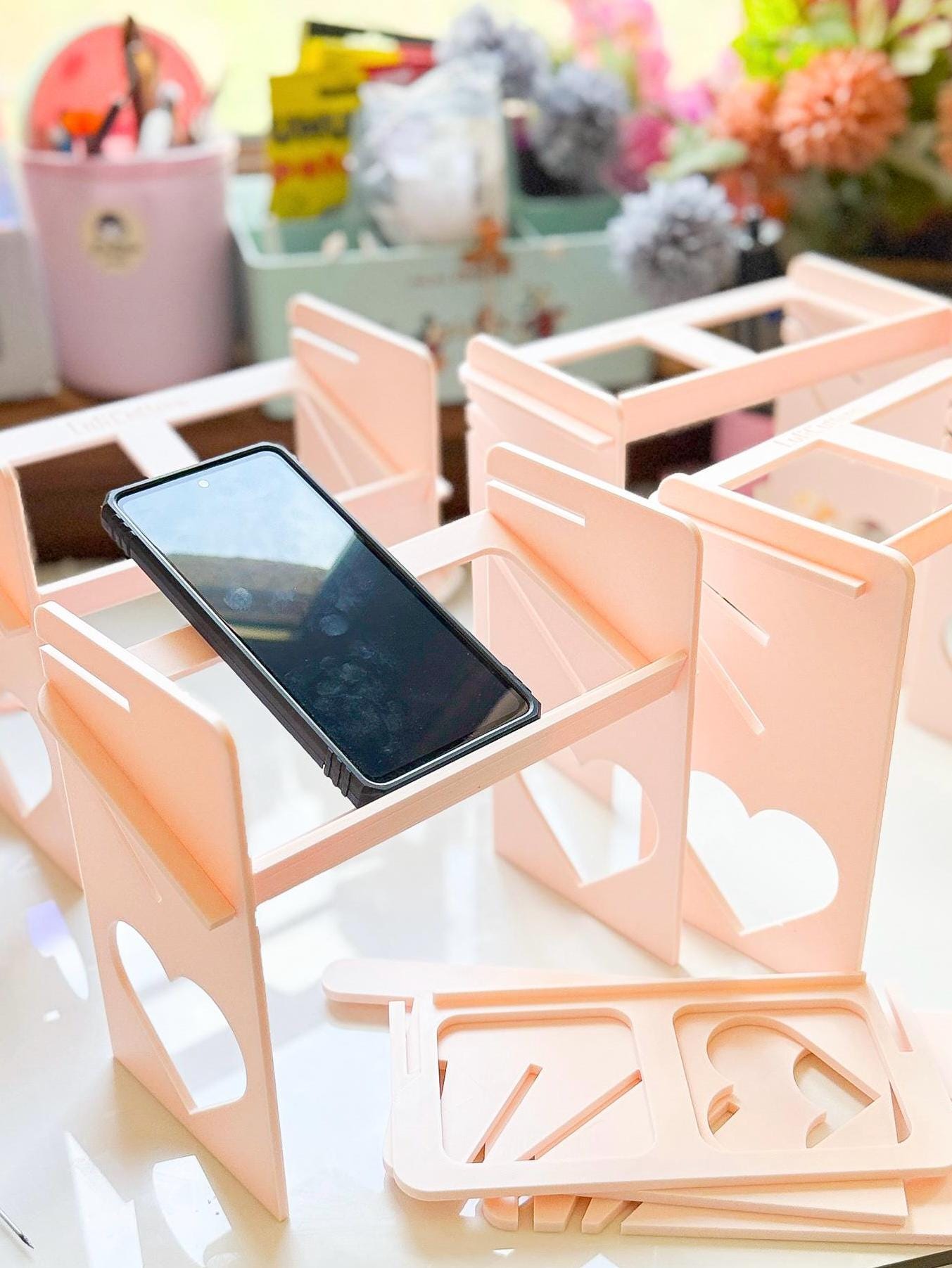 Adjustable Phone Stand: Maker's Filming Tripod Alternative