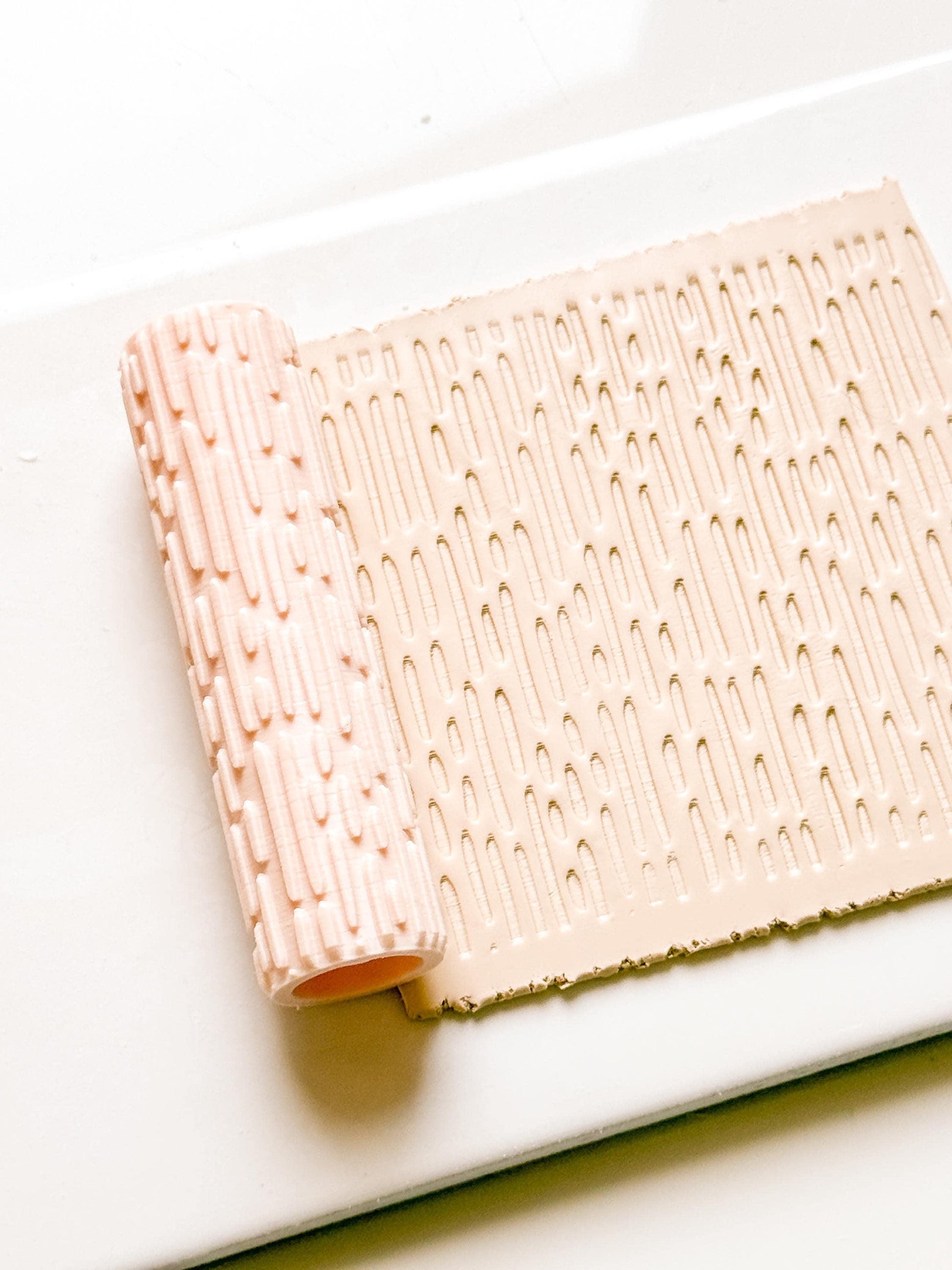 Polymer Clay Emboss Roller Organic Lines Texture