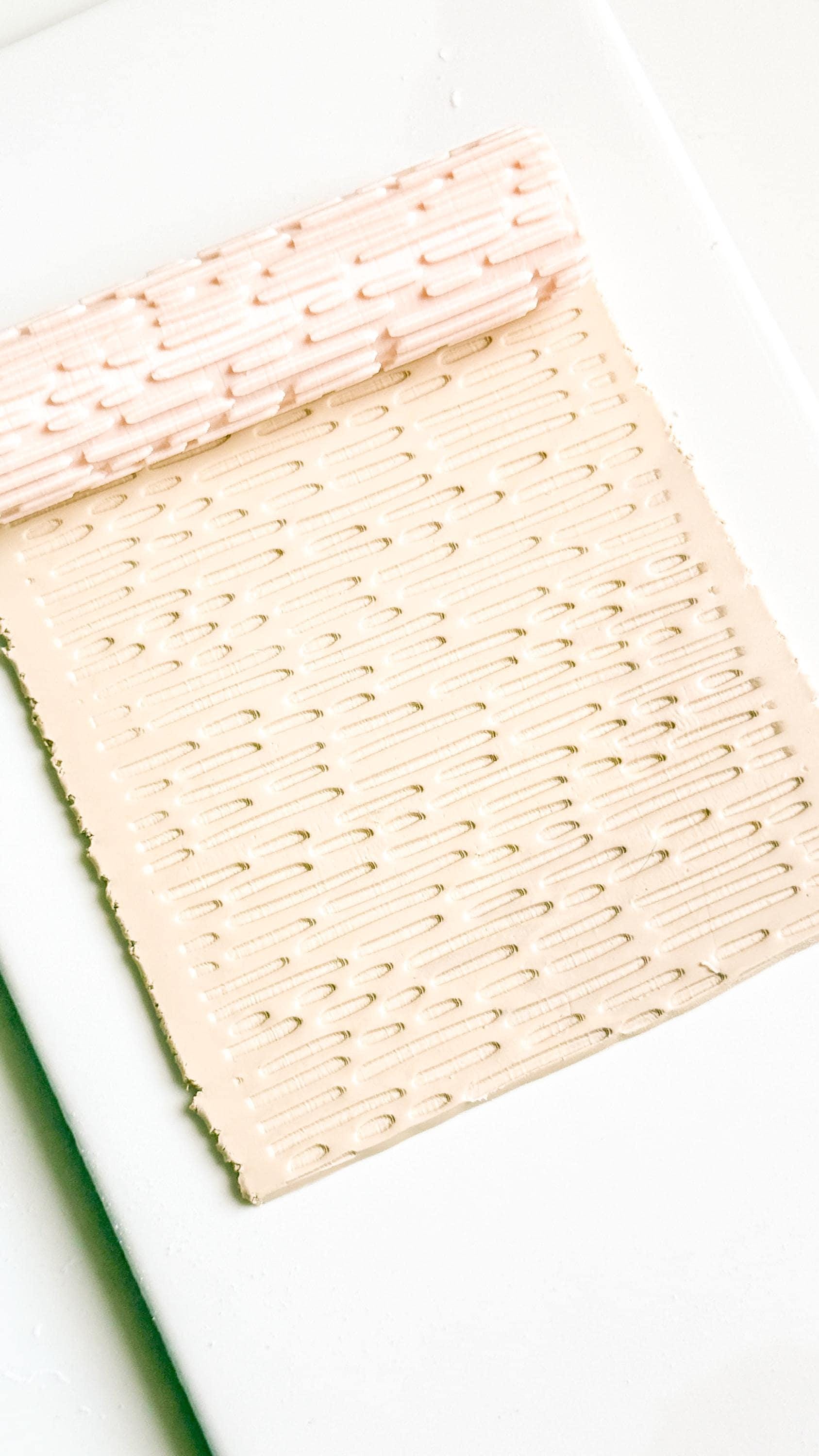 Polymer Clay Emboss Roller Organic Lines Texture