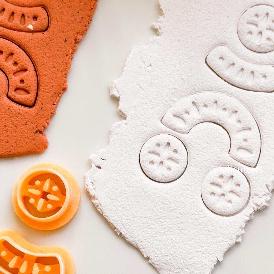 Ceramic Pattern Clay Cutter: Textured Polymer Clay Jewelry Tool