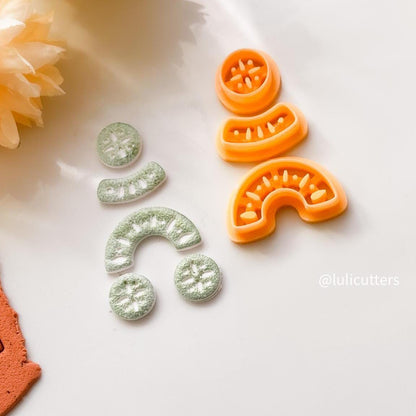 Ceramic Pattern Clay Cutter: Textured Polymer Clay Jewelry Tool