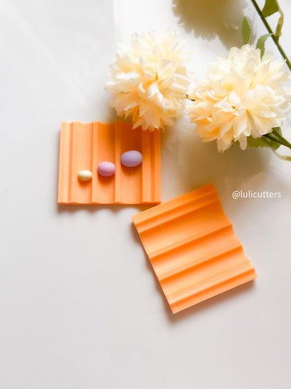 3-in-1 Oval Polymer Clay Bead Roller: 10mm, 12mm, 15mm Sizes