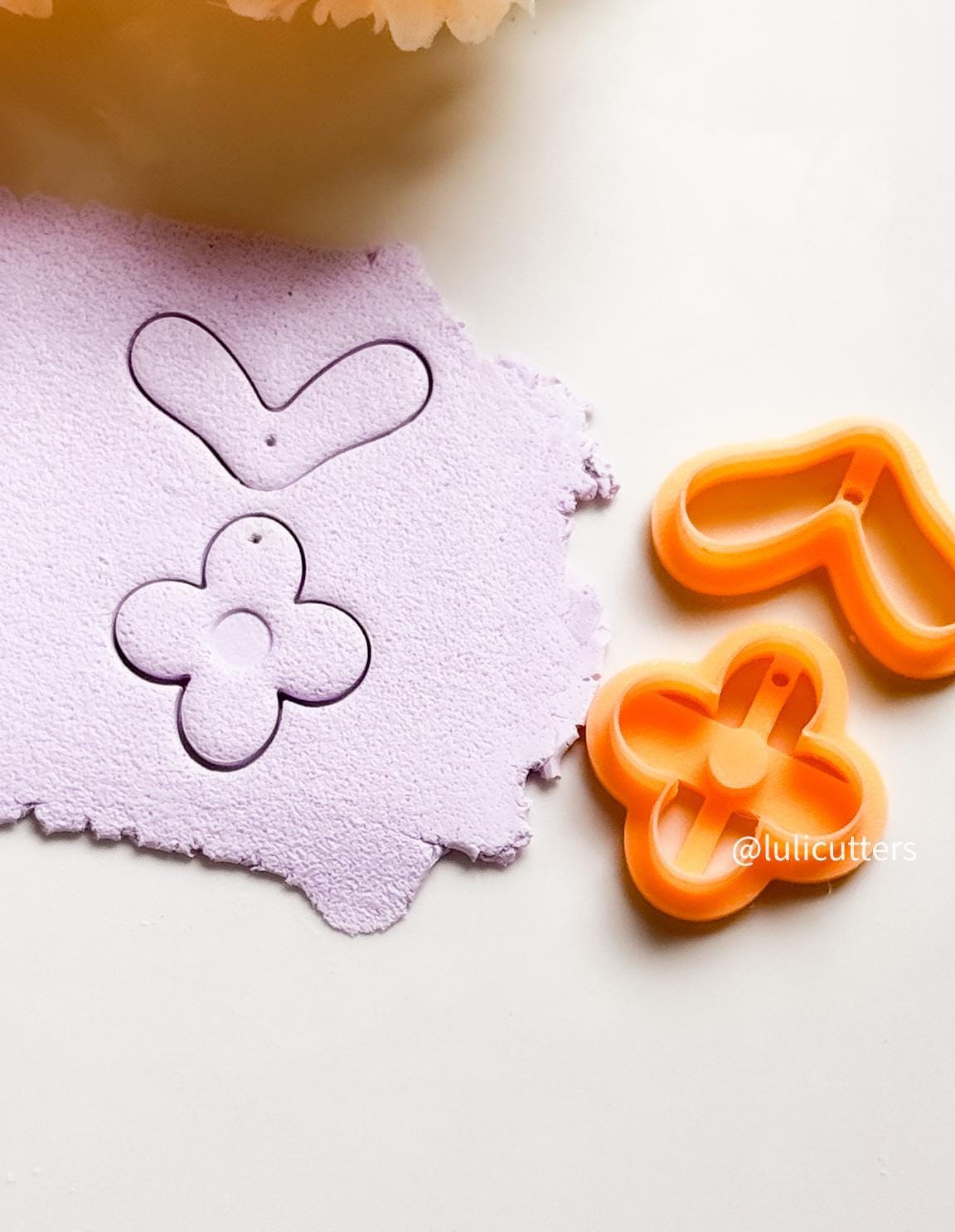 Flower and Leaf Polymer Clay Cutter Cute Shapes for Earrings, Jewelry, Crafts