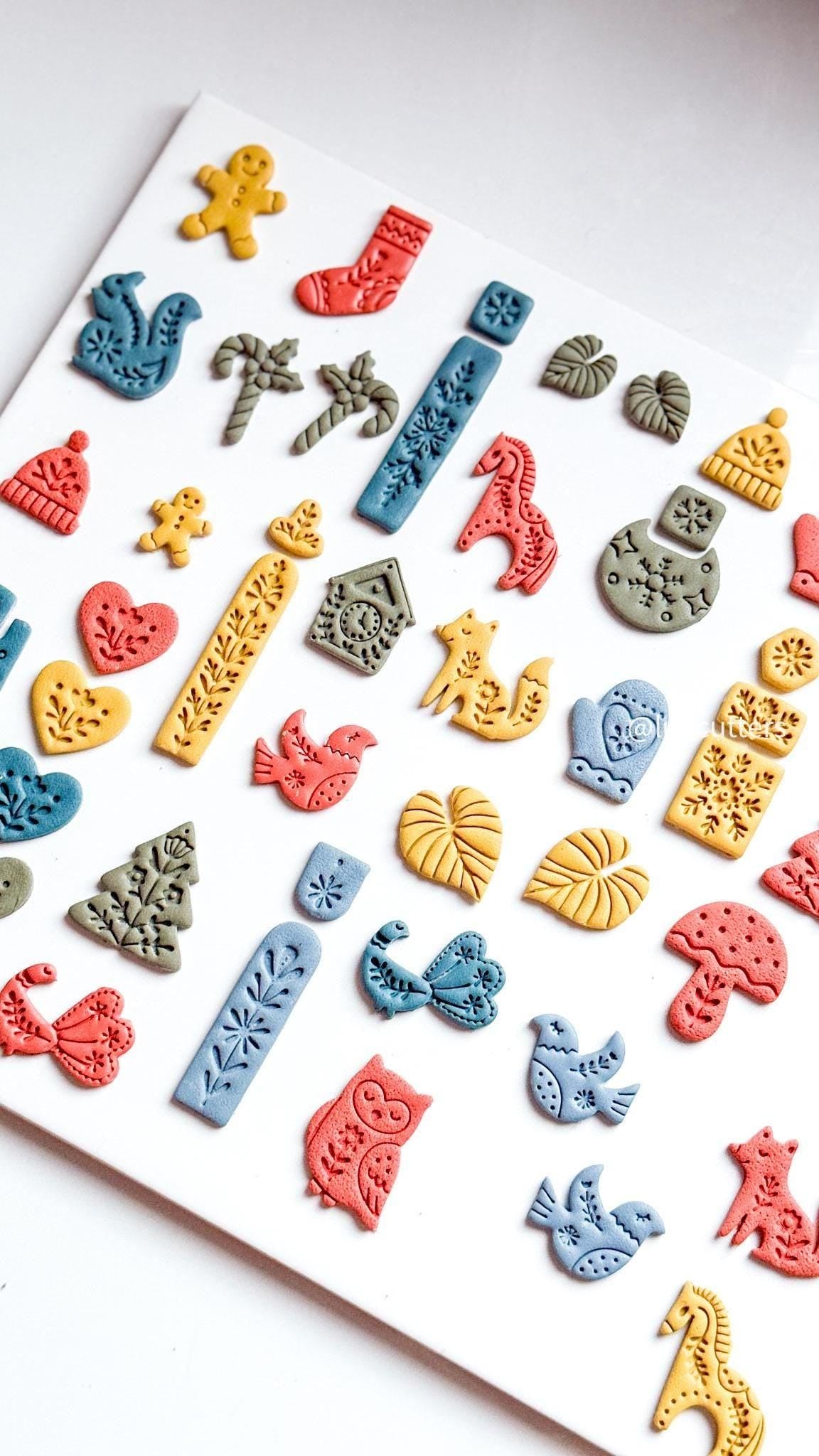 Snowflake Bar Polymer Clay Earring Cutter Christmas Dangle Earring Jewelry Tool