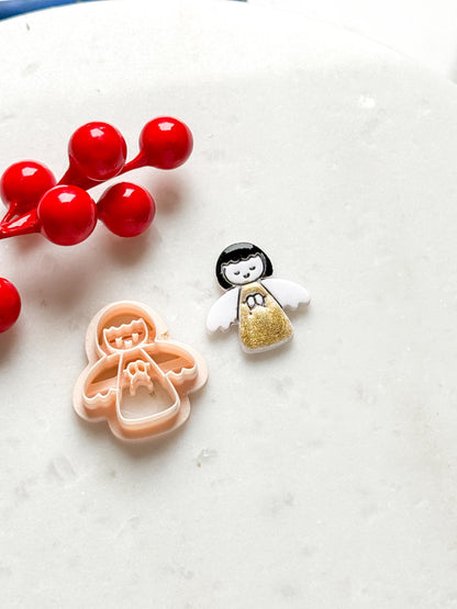 Angel Clay Cutter – Christmas Earring and Charm Making