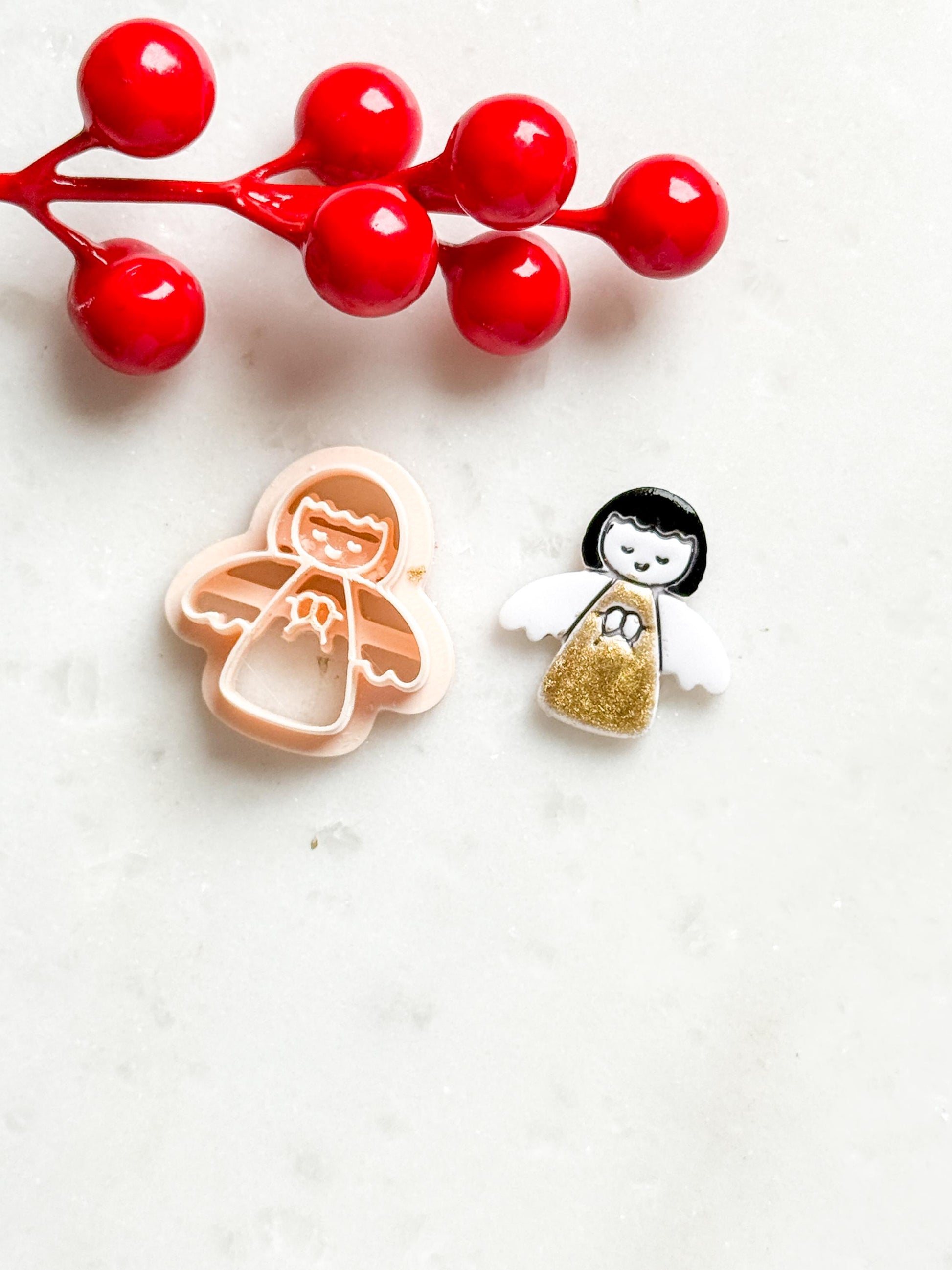 Angel Clay Cutter – Christmas Earring and Charm Making