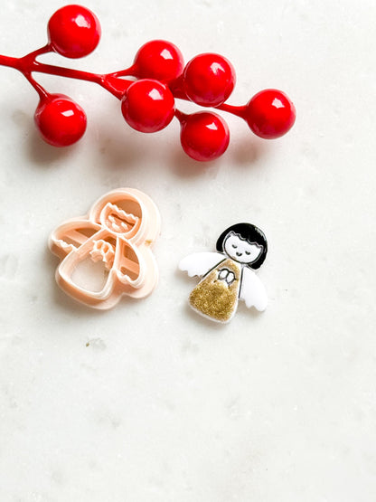 Angel Clay Cutter – Christmas Earring and Charm Making