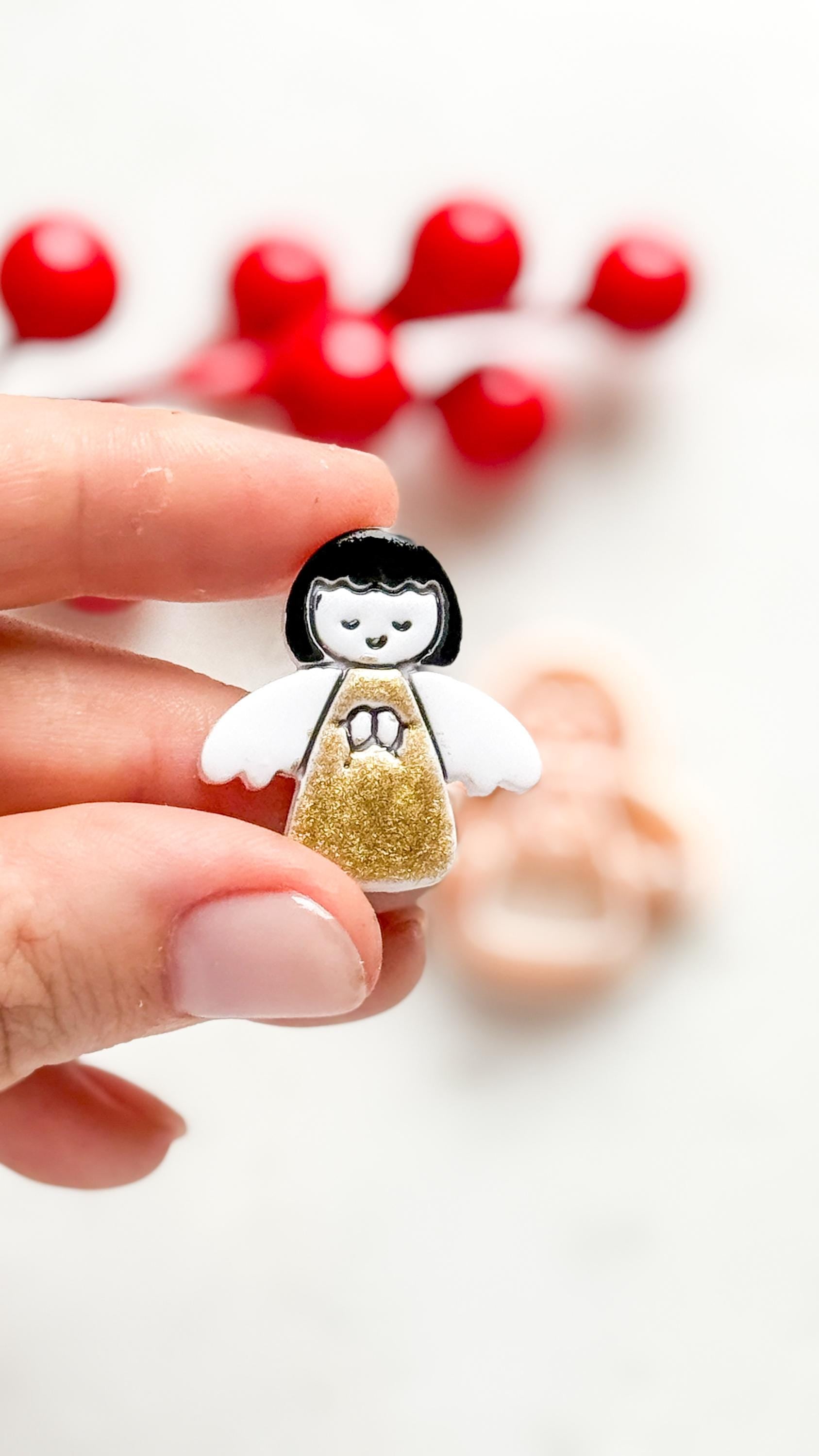 Angel Clay Cutter – Christmas Earring and Charm Making