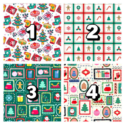 Christmas - Winter Transfer Papers – Festive Polymer Clay Surface Designs