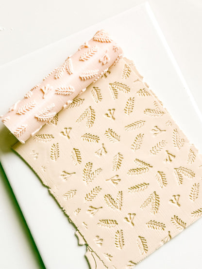 Polymer Clay Emboss Roller Winter Branches Texture