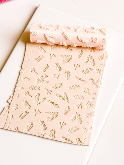 Polymer Clay Emboss Roller Winter Branches Texture