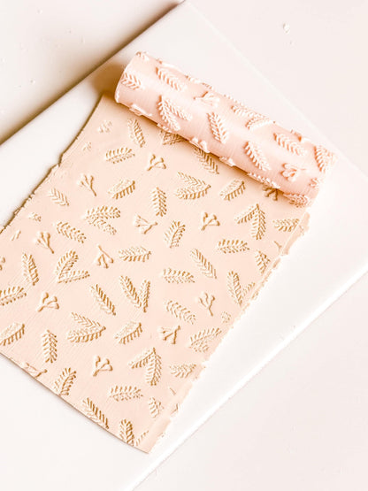 Polymer Clay Emboss Roller Winter Branches Texture