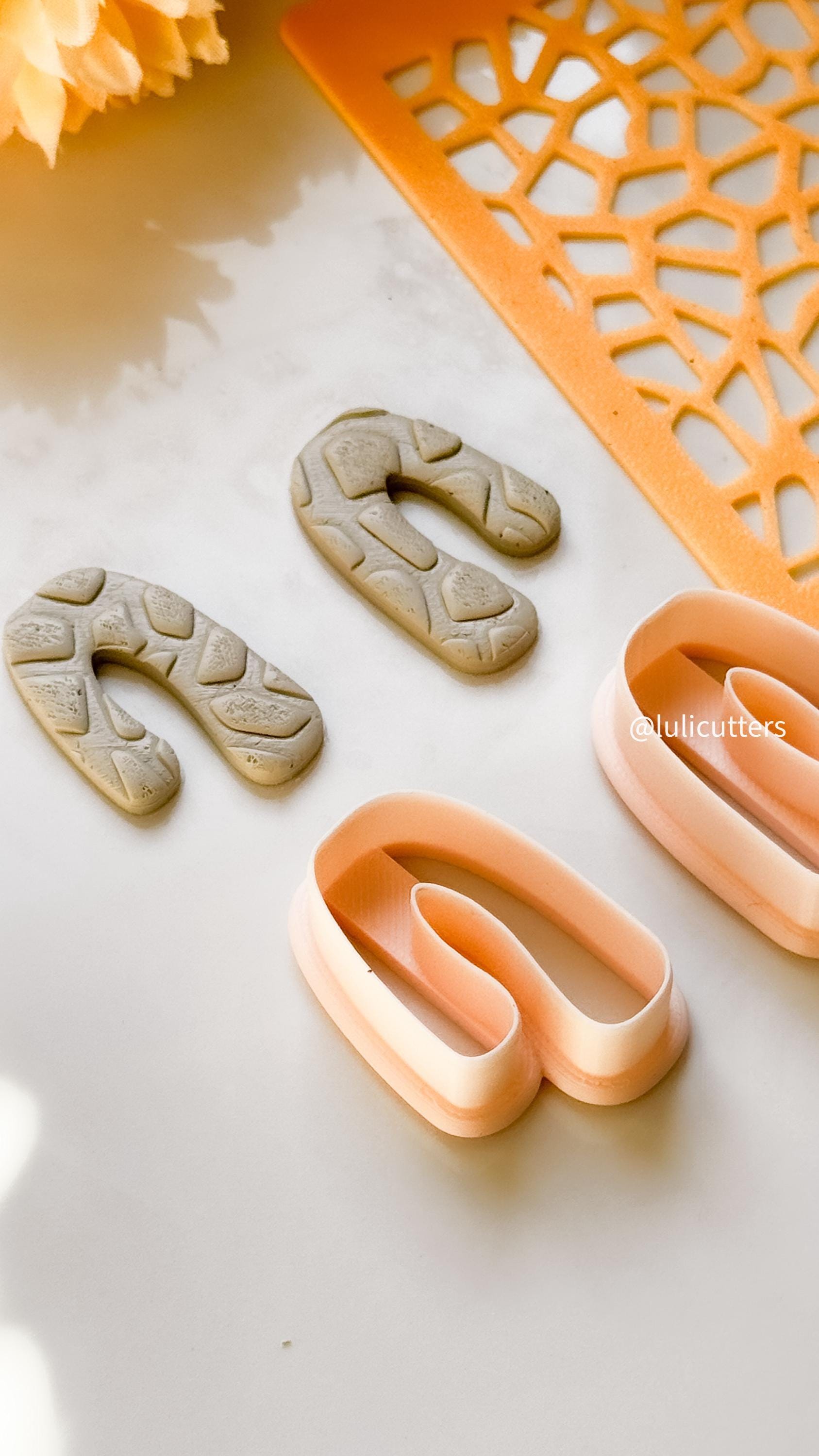 Stone Texture Stencil | Cobblestone Pattern for Clay & Crafts