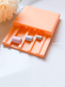 Cylinder Bead Maker: Polymer Clay Roller, 10mm 12mm 15mm Sizes