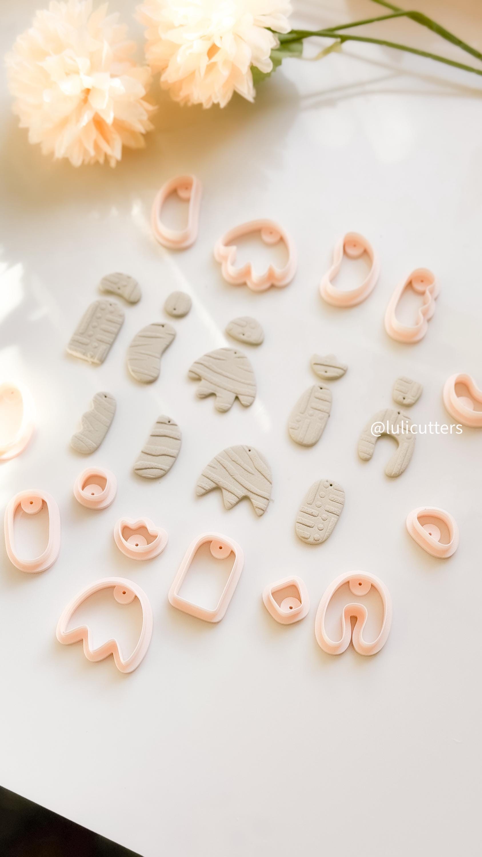 Tiger / Zebra Print Stencil | Animal Pattern Stencil for Clay & Crafts