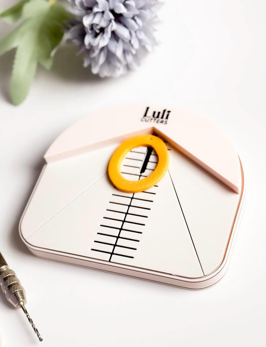 Earring Drill Stand: Polymer Clay Hole Guide & Dust Catcher