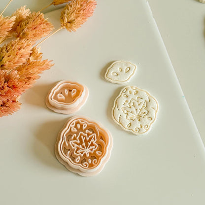 Maple Leaf Earring Cutter Set: Polymer Clay Autumn Jewelry Tools