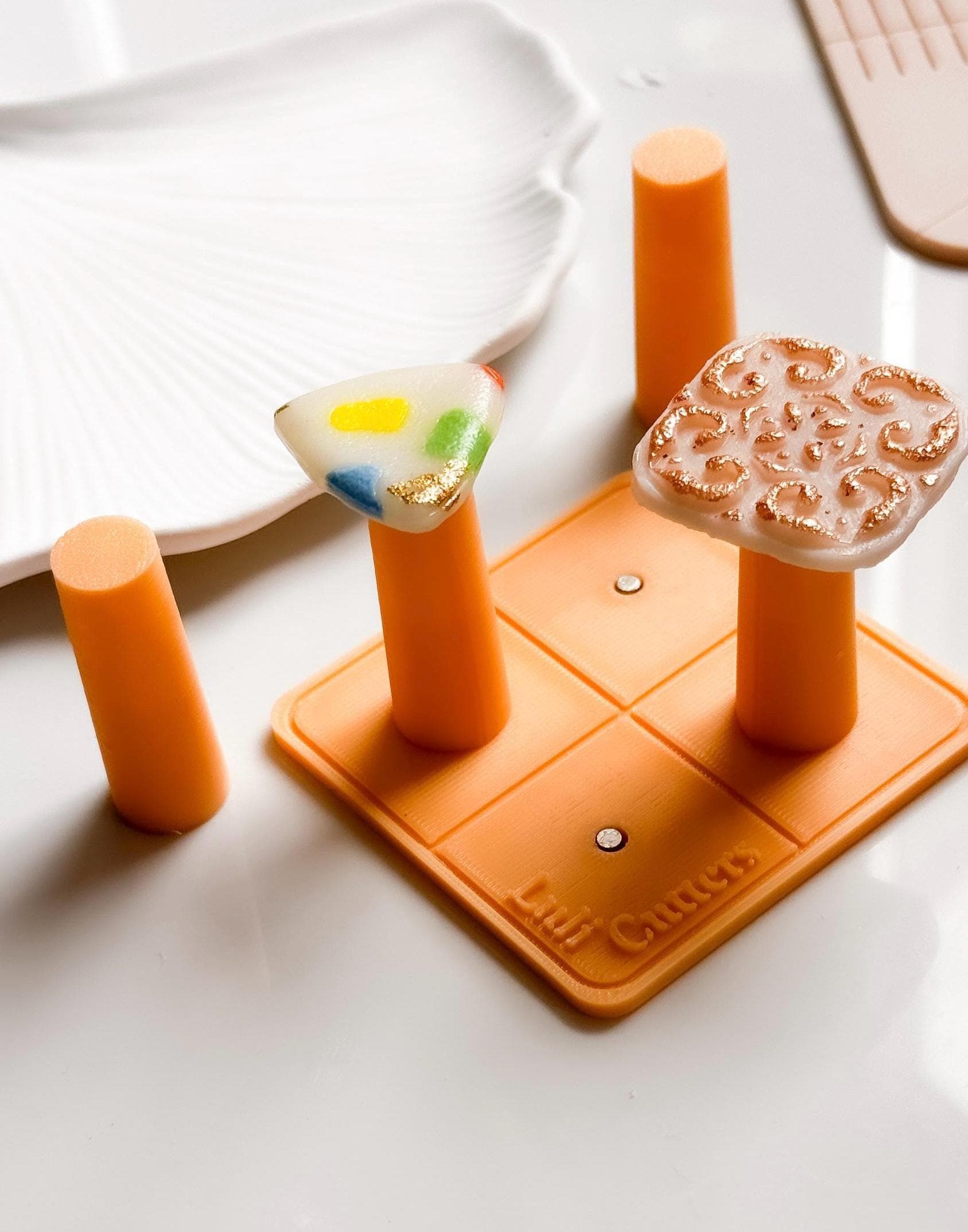 Polymer Clay Detail Stand: Magnetic Base Crafting Tool