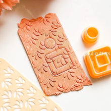 2 piece Square Frame Clay Cutter Double Cut-Out for Unique Earring Designs